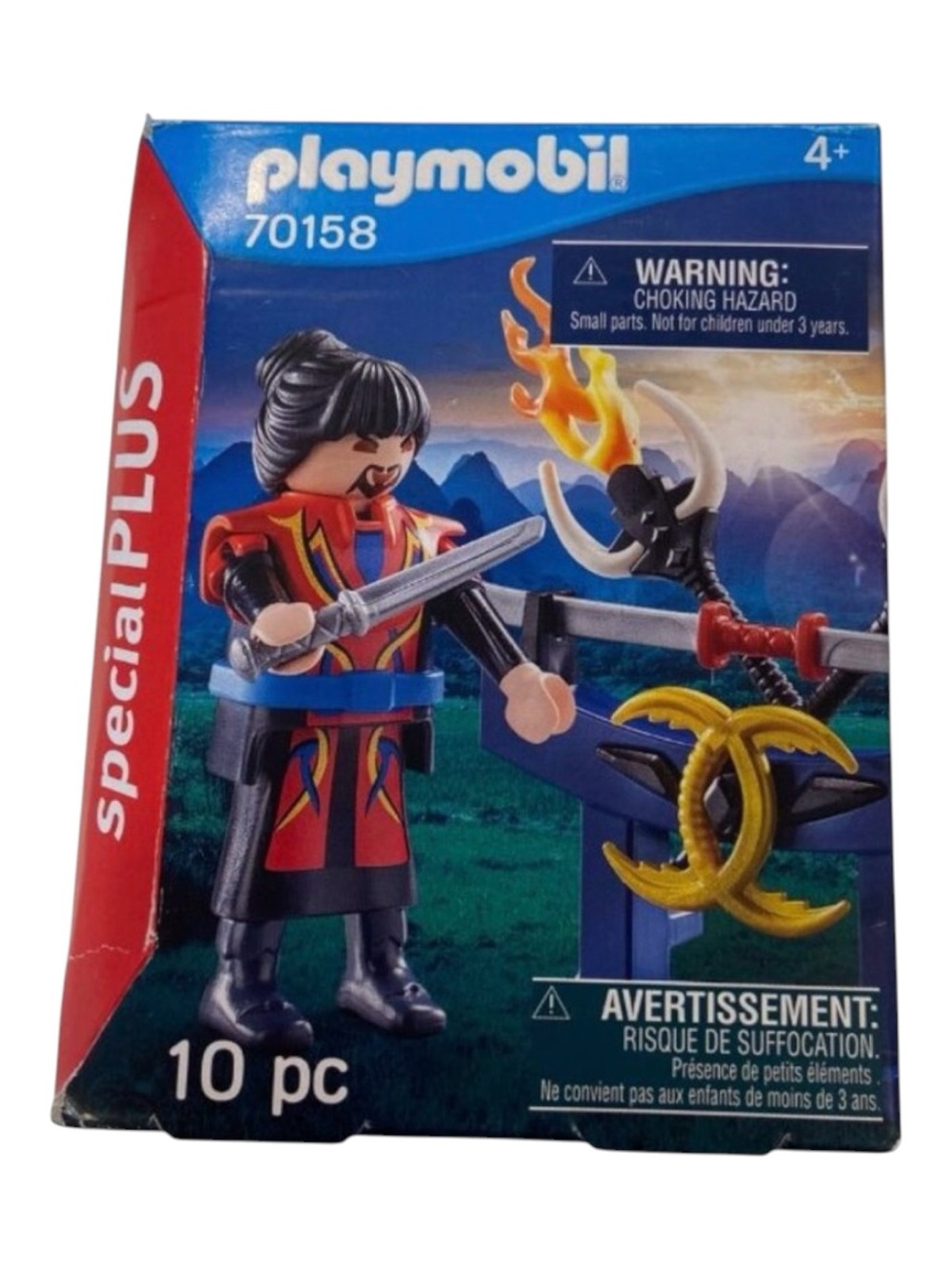 Playmobil 70158 Special Plus Combatant Asian Figure 10 Pc Set